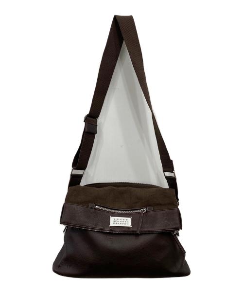 Maison Margiela 11（メゾンマルジェラ 11）Maison Margiela 11 (メゾンマルジェラ) 5AC ショルダーバッグ ブラウン サイズ:表記無しの古着・服飾アイテム