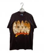 BELTONベルトン）の古着「80's プリントTシャツ」｜ブラウン