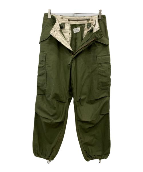 WINFIELD MFG（ウィンフィールド）WINFIELD MFG (ウィンフィールド) 70's M-65 FIELD PANTS グリーン サイズ:SMALL-REGULARの古着・服飾アイテム