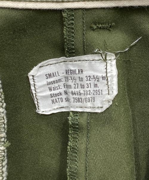 WINFIELD MFG（ウィンフィールド）WINFIELD MFG (ウィンフィールド) 70's M-65 FIELD PANTS グリーン サイズ:SMALL-REGULARの古着・服飾アイテム