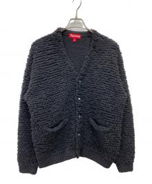 SUPREME（シュプリーム）の古着「Textured Knotted Cardigan」｜ブラック