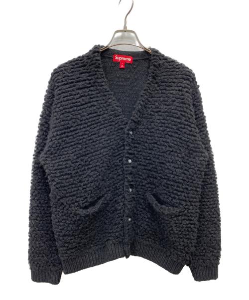 SUPREME（シュプリーム）SUPREME (シュプリーム) Textured Knotted Cardigan ブラック サイズ:Sの古着・服飾アイテム