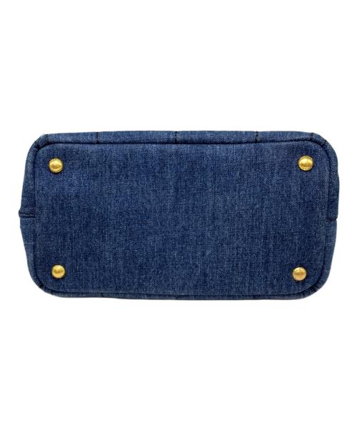 PRADA（プラダ）PRADA (プラダ) カナパミニデニムトートバッグ インディゴの古着・服飾アイテム