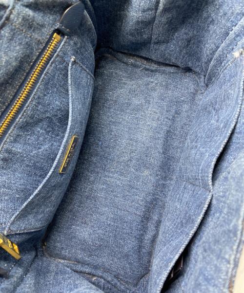 PRADA（プラダ）PRADA (プラダ) カナパミニデニムトートバッグ インディゴの古着・服飾アイテム