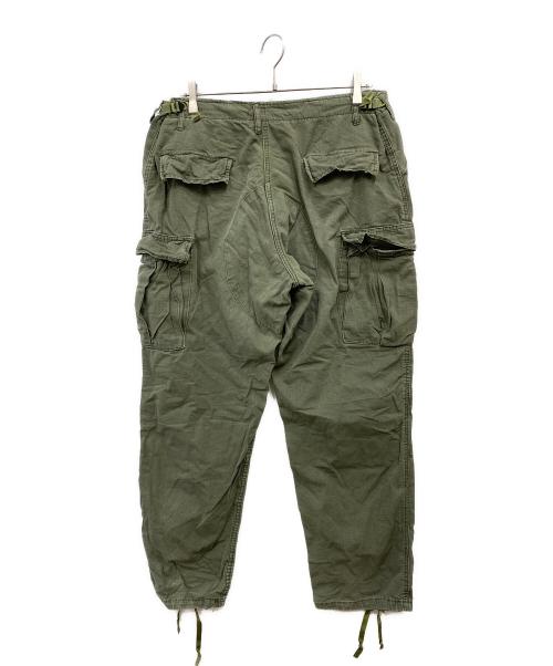 US ARMY（ユーエスアーミー）US ARMY (ユーエスアーミー) カーゴパンツ グリーン サイズ:Ｌの古着・服飾アイテム