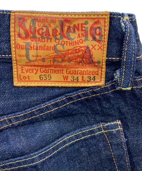 SUGAR CANE（シュガーケーン）SUGAR CANE (シュガーケーン) セルビッチデニムパンツ インディゴ サイズ:ｗ34　L34の古着・服飾アイテム