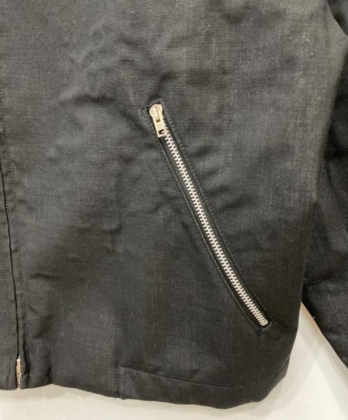 Acne studios（アクネ ストゥディオス）ACNE STUDIOS (アクネ ストゥディオス) Wool Blend Zip-Up Jacket ブラック サイズ:44の古着・服飾アイテム