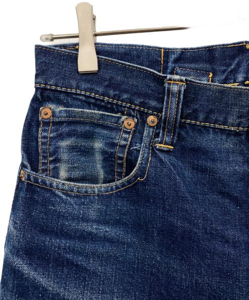 WAREHOUSE（ウエアハウス）WAREHOUSE (ウエアハウス) シンチバック セルビッチデニムパンツ インディゴ サイズ:W30の古着・服飾アイテム