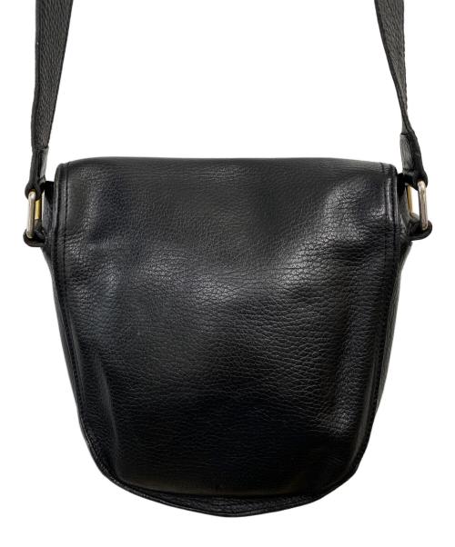 LANCEL（ランセル）LANCEL (ランセル) レザーショルダーバッグ ブラックの古着・服飾アイテム