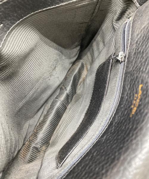 LANCEL（ランセル）LANCEL (ランセル) レザーショルダーバッグ ブラックの古着・服飾アイテム