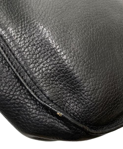 LANCEL（ランセル）LANCEL (ランセル) レザーショルダーバッグ ブラックの古着・服飾アイテム