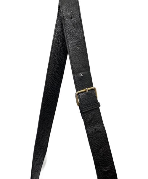 LANCEL（ランセル）LANCEL (ランセル) レザーショルダーバッグ ブラックの古着・服飾アイテム