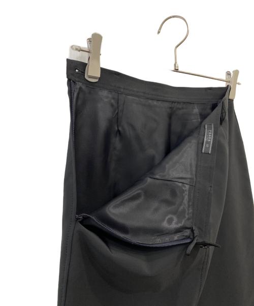 PRADA（プラダ）PRADA (プラダ) ナロースカート ブラック サイズ:42の古着・服飾アイテム