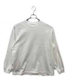 WTAPS（ダブルタップス）の古着「ロングスリーブプリントカットソー」｜ホワイト