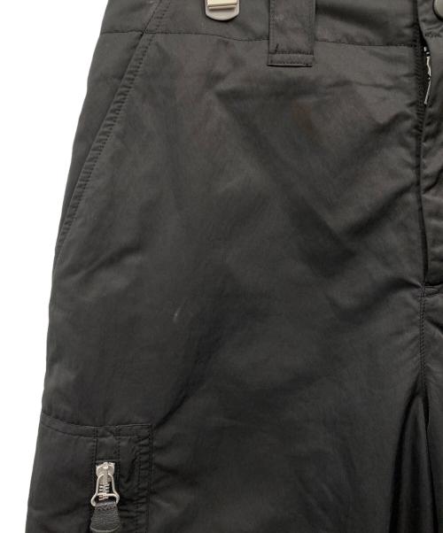 OUR LEGACY（アワーレガシー）OUR LEGACY (アワーレガシー) 24AW TACTICAL CARGO BLACK HIGH GLOSS SATEEN ブラック サイズ:46の古着・服飾アイテム