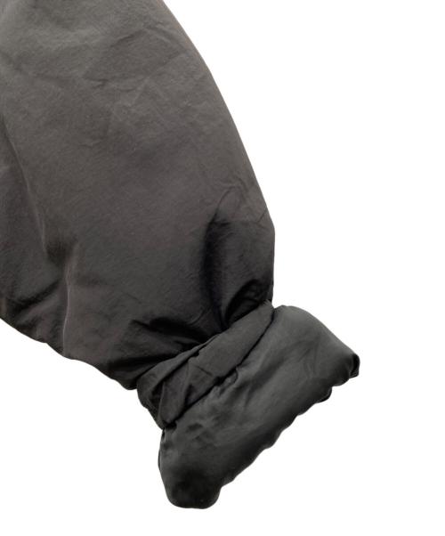 SHIPS any（シップスエニィ）SHIPS any (シップスエニィ) LEVEL7 オーバーサイズ 中綿 ミリタリー ジャケット ブラック サイズ:Lの古着・服飾アイテム