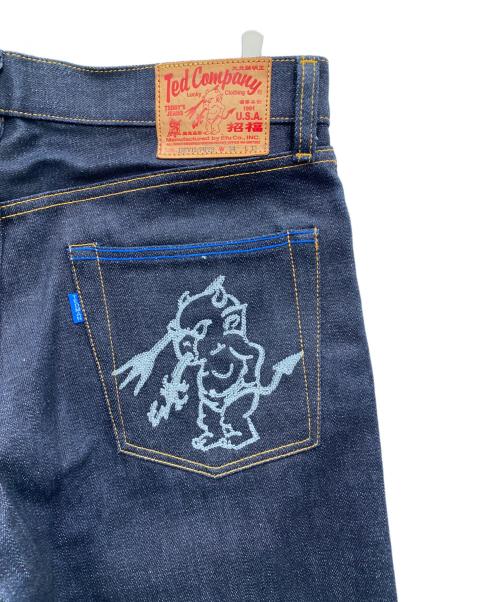 TED COMPANY（テッドカンパニー）TED COMPANY (テッドカンパニー) セルビッチデニムパンツ インディゴ サイズ:W34の古着・服飾アイテム