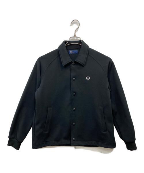 FRED PERRY（フレッドペリー）FRED PERRY (フレッドペリー) スウェットジャケット ブラック サイズ:ＸＳの古着・服飾アイテム