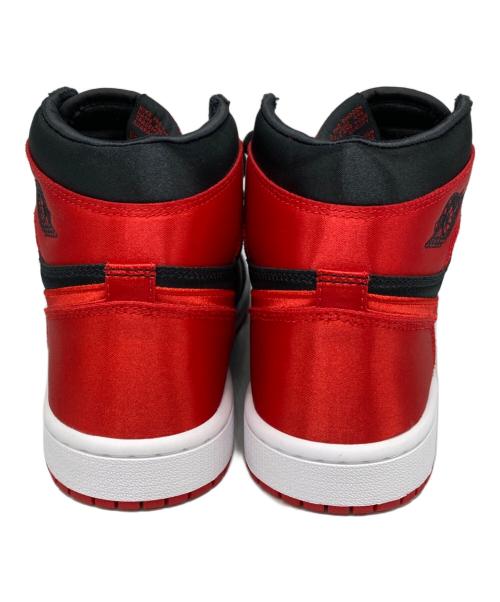 NIKE（ナイキ）NIKE (ナイキ) WMNS AIR JORDAN 1 RETRO HIGH OG ブラック×レッド サイズ:US7.5の古着・服飾アイテム