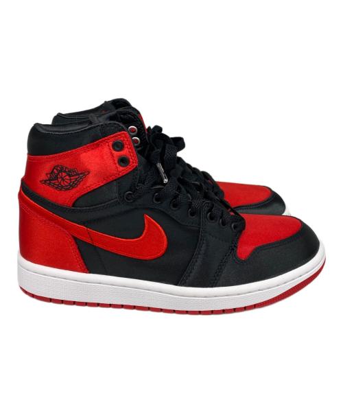 NIKE（ナイキ）NIKE (ナイキ) WMNS AIR JORDAN 1 RETRO HIGH OG ブラック×レッド サイズ:US7.5の古着・服飾アイテム