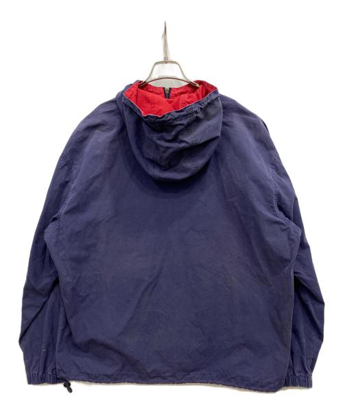 POLO RALPH LAUREN（ポロ・ラルフローレン）POLO RALPH LAUREN (ポロ・ラルフローレン) ハーフジップアノラックパーカー ネイビー サイズ:Mの古着・服飾アイテム
