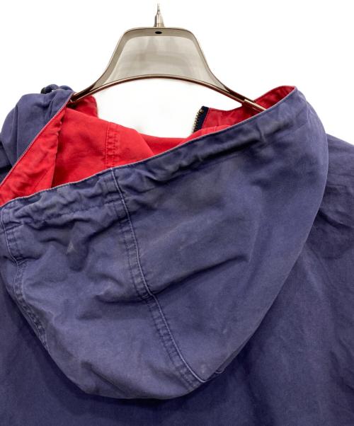 POLO RALPH LAUREN（ポロ・ラルフローレン）POLO RALPH LAUREN (ポロ・ラルフローレン) ハーフジップアノラックパーカー ネイビー サイズ:Mの古着・服飾アイテム