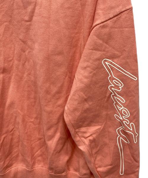 LACOSTE LIVE（ラコステライブ）LACOSTE LIVE (ラコステライブ) クルーネックニット ピンク サイズ:Sの古着・服飾アイテム