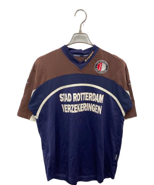 KAPPA（カッパ）KAPPA (カッパ) ゲームシャツ ブラウン サイズ:表記無しの古着・服飾アイテム