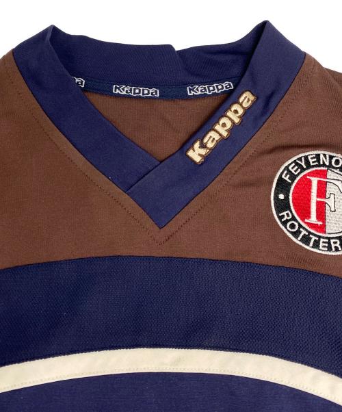 KAPPA（カッパ）KAPPA (カッパ) ゲームシャツ ブラウン サイズ:表記無しの古着・服飾アイテム