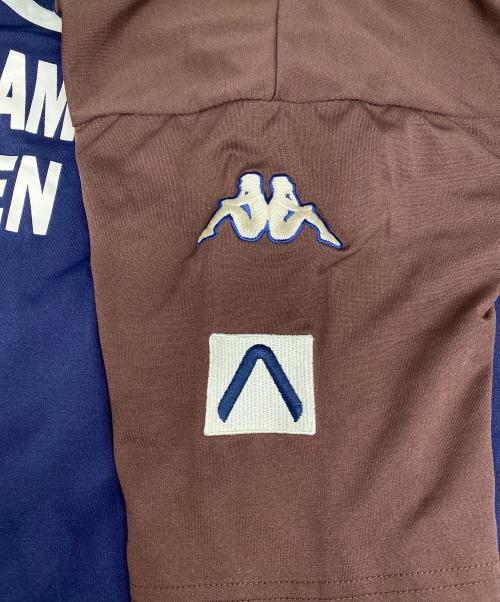 KAPPA（カッパ）KAPPA (カッパ) ゲームシャツ ブラウン サイズ:表記無しの古着・服飾アイテム