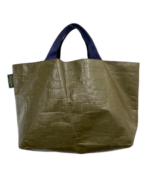 Herve Chapelier（エルベシャプリエ）Herve Chapelier (エルベシャプリエ) マルシェバッグ グリーンの古着・服飾アイテム