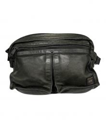 PORTER（ポーター）の古着「ボディーバッグ」｜ブラック