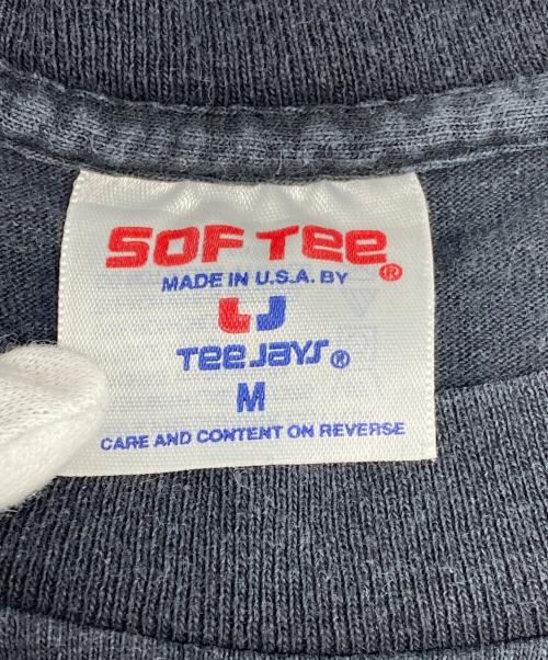 TEE JAYS（ティージェイズ）TEE JAYS (ティージェイズ) プリントTシャツ ブラック サイズ:Mの古着・服飾アイテム