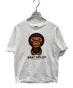 A BATHING APEア ベイシング エイプ）の古着「BABY MILO TEE」｜ホワイト