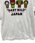 中古・古着 A BATHING APE (ア ベイシング エイプ) BABY MILO JAPAN TEE ホワイト サイズ:Ｌ：6000円