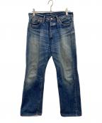 DENIMEドゥニーム）の古着「セルビッチデニムパンツ」｜インディゴ