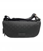GUCCIグッチ）の古着「GGナイロン クロスボディバッグ」｜ブラック