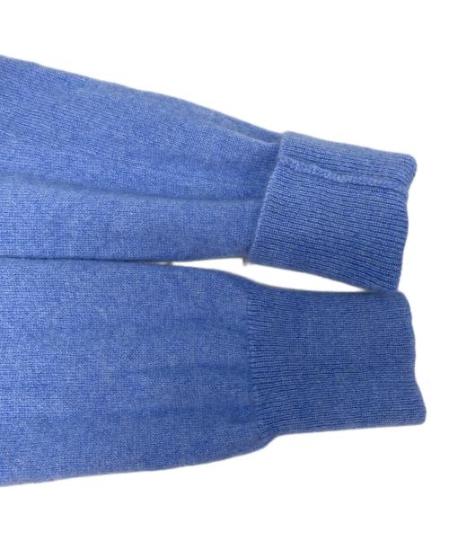 POLO RALPH LAUREN（ポロ・ラルフローレン）POLO RALPH LAUREN (ポロ・ラルフローレン) カシミヤニット ブルー サイズ:Mの古着・服飾アイテム