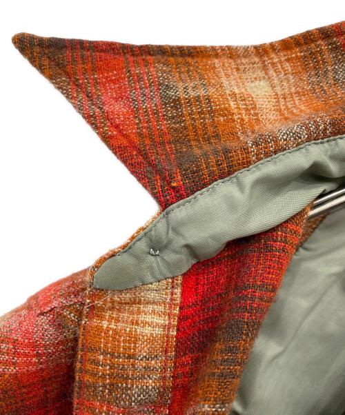 H BAR C（エイチバーシー）H BAR C (エイチバーシー) ウエスタンチェックネルシャツ レッド サイズ:記載なしの古着・服飾アイテム