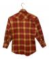 H BAR C (エイチバーシー) ウエスタンチェックネルシャツ レッド サイズ:記載なし：7000円