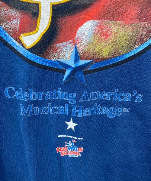 DISNEY（ディズニー）DISNEY (ディズニー) プリントTシャツ ネイビー サイズ:XLの古着・服飾アイテム