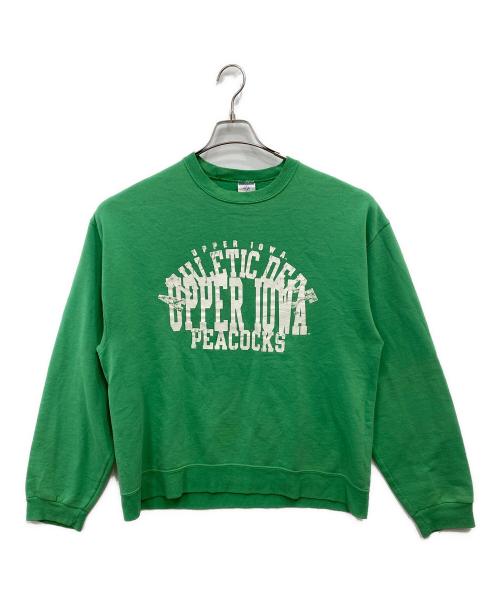 JERZEES（ジャージーズ）JERZEES (ジャージーズ) プリントスウェット グリーン サイズ:Ｌの古着・服飾アイテム