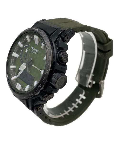 CASIO（カシオ）CASIO (カシオ) Pro TREK グリーン×ブラックの古着・服飾アイテム