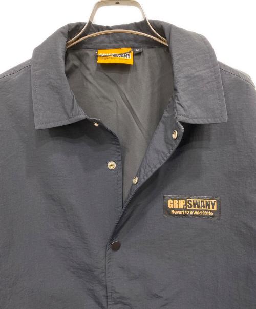 GRIP SWANY（グリップスワニー）GRIP SWANY (グリップスワニー) LOGO COACH JKT ブラック サイズ:Mの古着・服飾アイテム