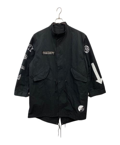 uniform experiment（ユニフォームエクスペリメント）uniform experiment (ユニフォームエクスペリメント) MODS COAT ブラック サイズ:2の古着・服飾アイテム