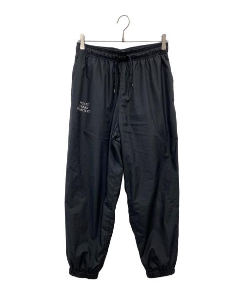 WTAPS（ダブルタップス）WTAPS (ダブルタップス) INCOM TROUSERS POLY TAFFETA ブラック サイズ:02の古着・服飾アイテム