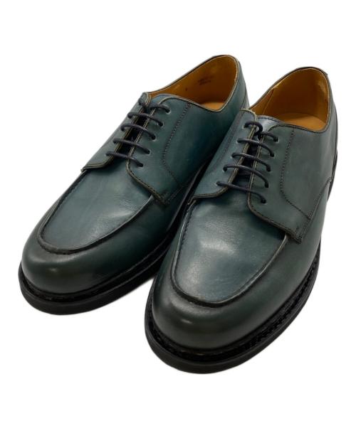 berwick（バーウィック）berwick (バーウィック) 4477 LUVIGN Uチップシューズ グリーン サイズ:7の古着・服飾アイテム