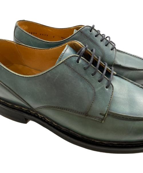 berwick（バーウィック）berwick (バーウィック) 4477 LUVIGN Uチップシューズ グリーン サイズ:7の古着・服飾アイテム