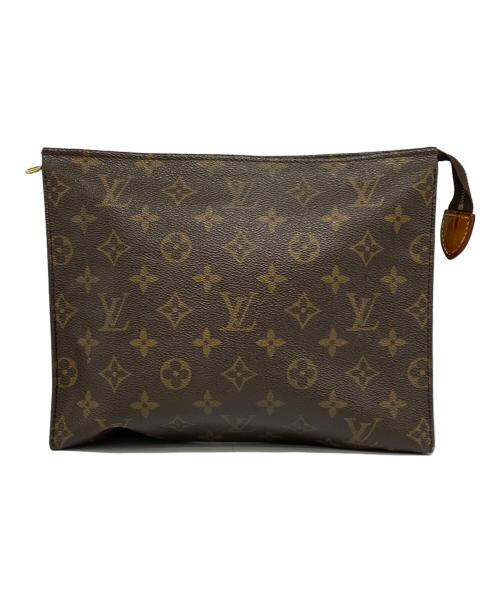 LOUIS VUITTON（ルイ ヴィトン）LOUIS VUITTON (ルイ ヴィトン) クラッチバッグ ブラウン サイズ:表記無しの古着・服飾アイテム