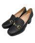 GUCCI（グッチ）の古着「ホースビットレザーパンプス」｜ブラック